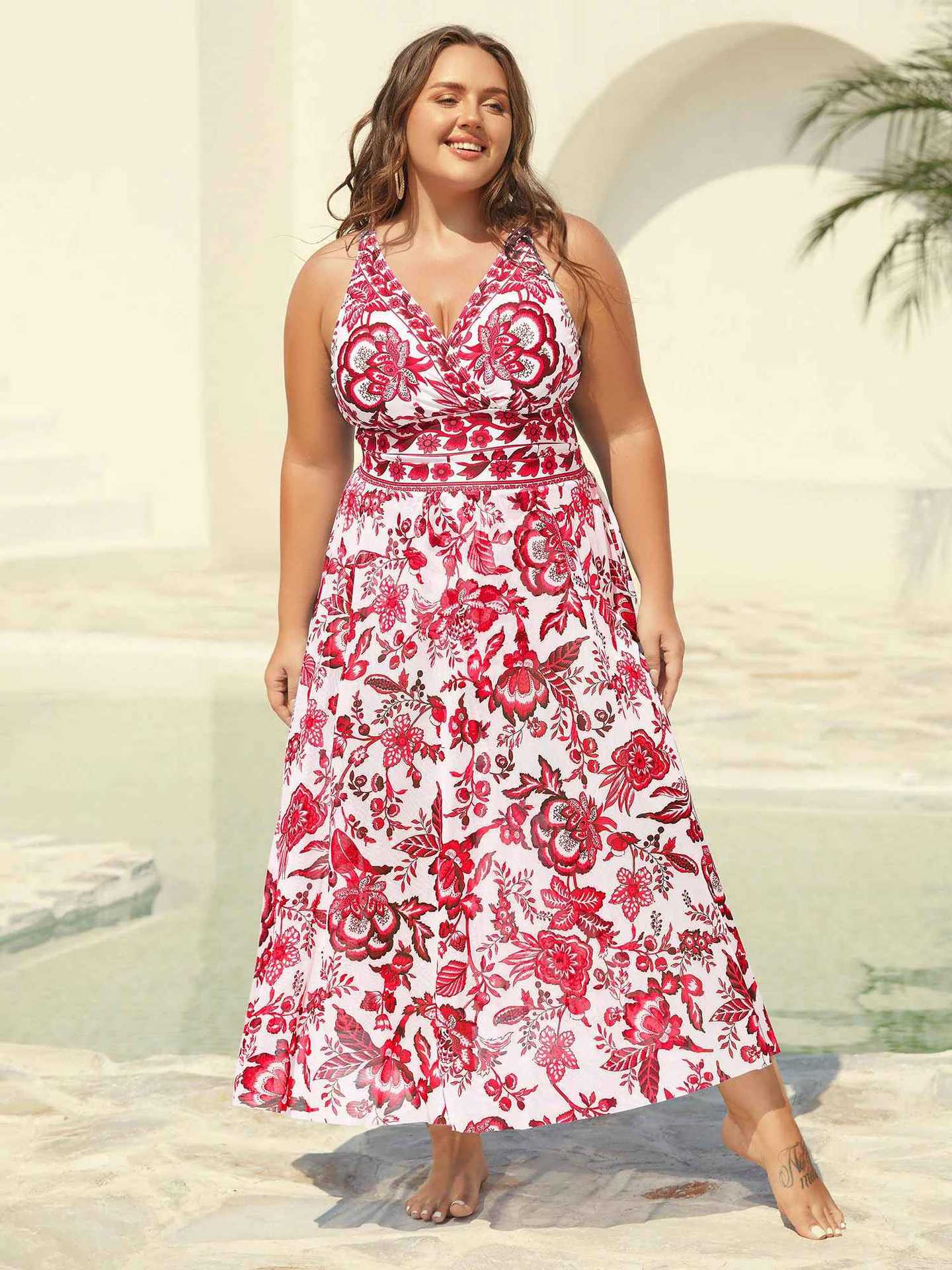 Elmyra – CurveSoft Swimdress.