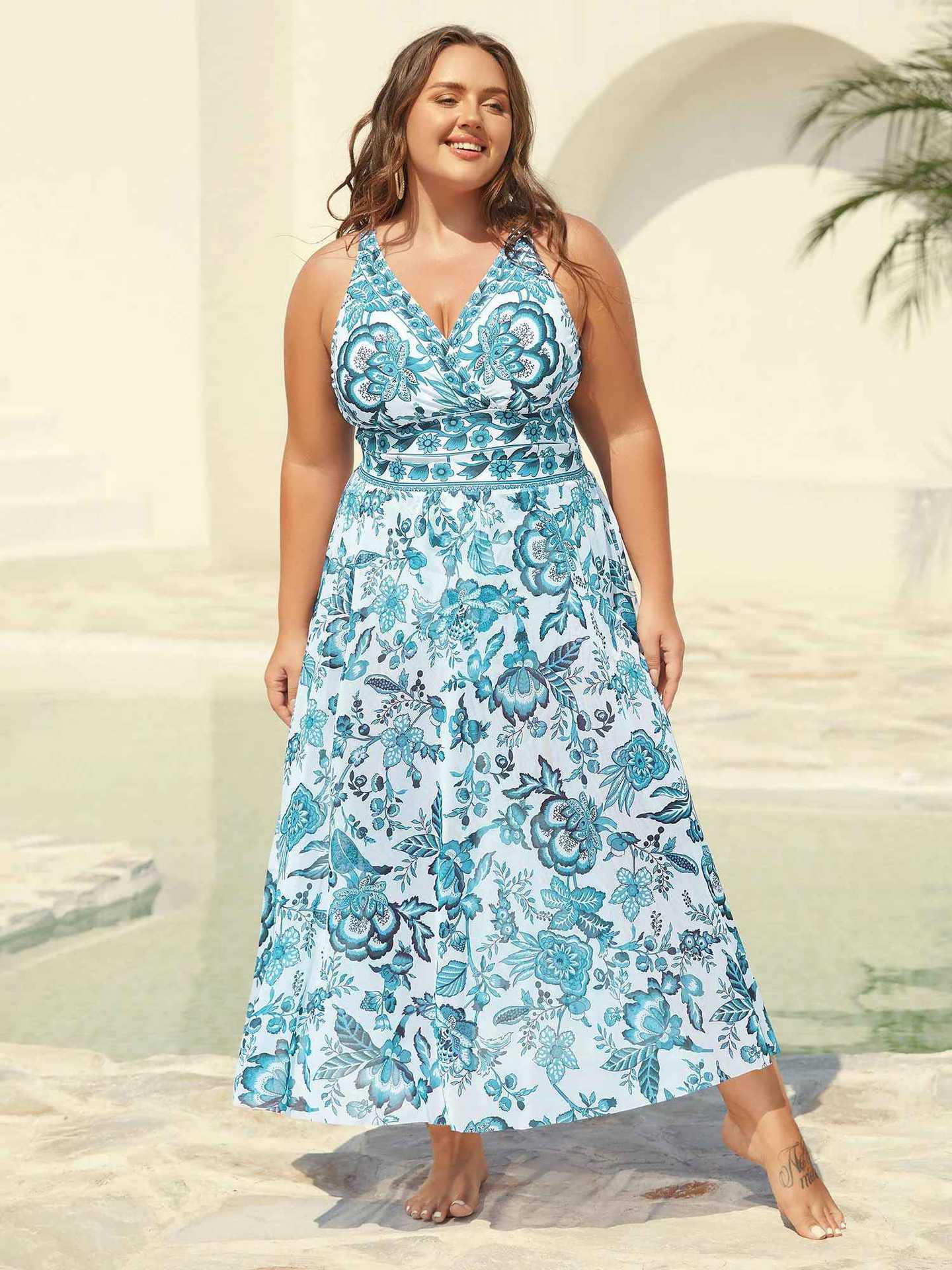 Elmyra – CurveSoft Swimdress.