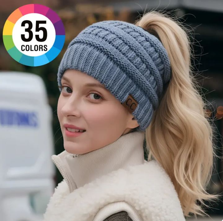 Frosty Tail Winter Beanie