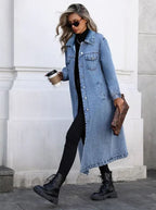 Seraphina Luxe Denim Coat