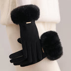 Marceline – Luxe Fur Cuff Gloves