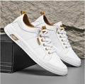 HARRINGTON LEATHER TRAINERS