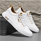 HARRINGTON LEATHER TRAINERS