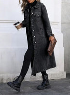 Seraphina Luxe Denim Coat