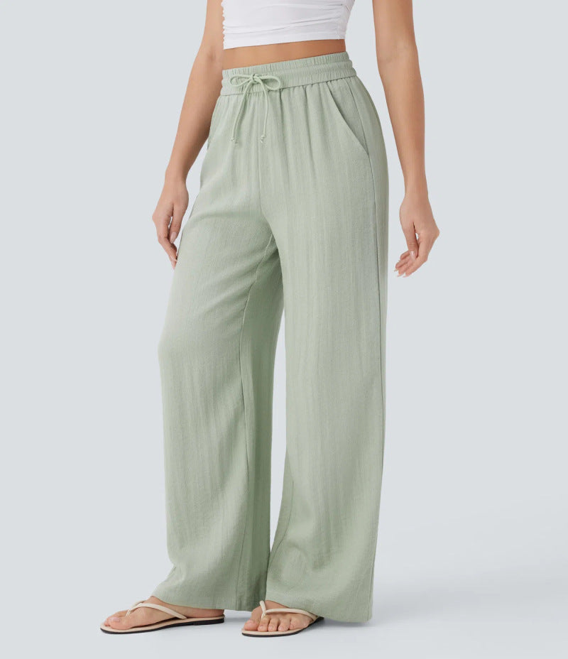 Elara – AirLinen Relaxed Trousers