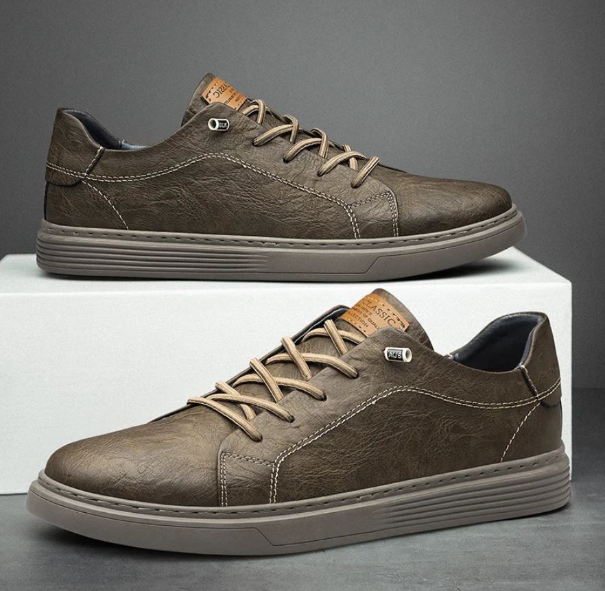 LUXE RETRO COURT SNEAKERS