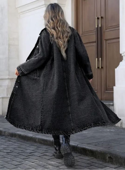 Seraphina Luxe Denim Coat