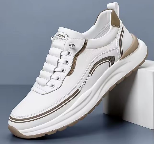 BRIXTON LEATHER TRAINERS