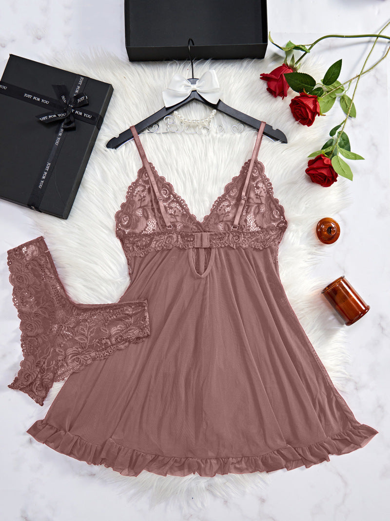 Lunara – Backless Grace Nightwear