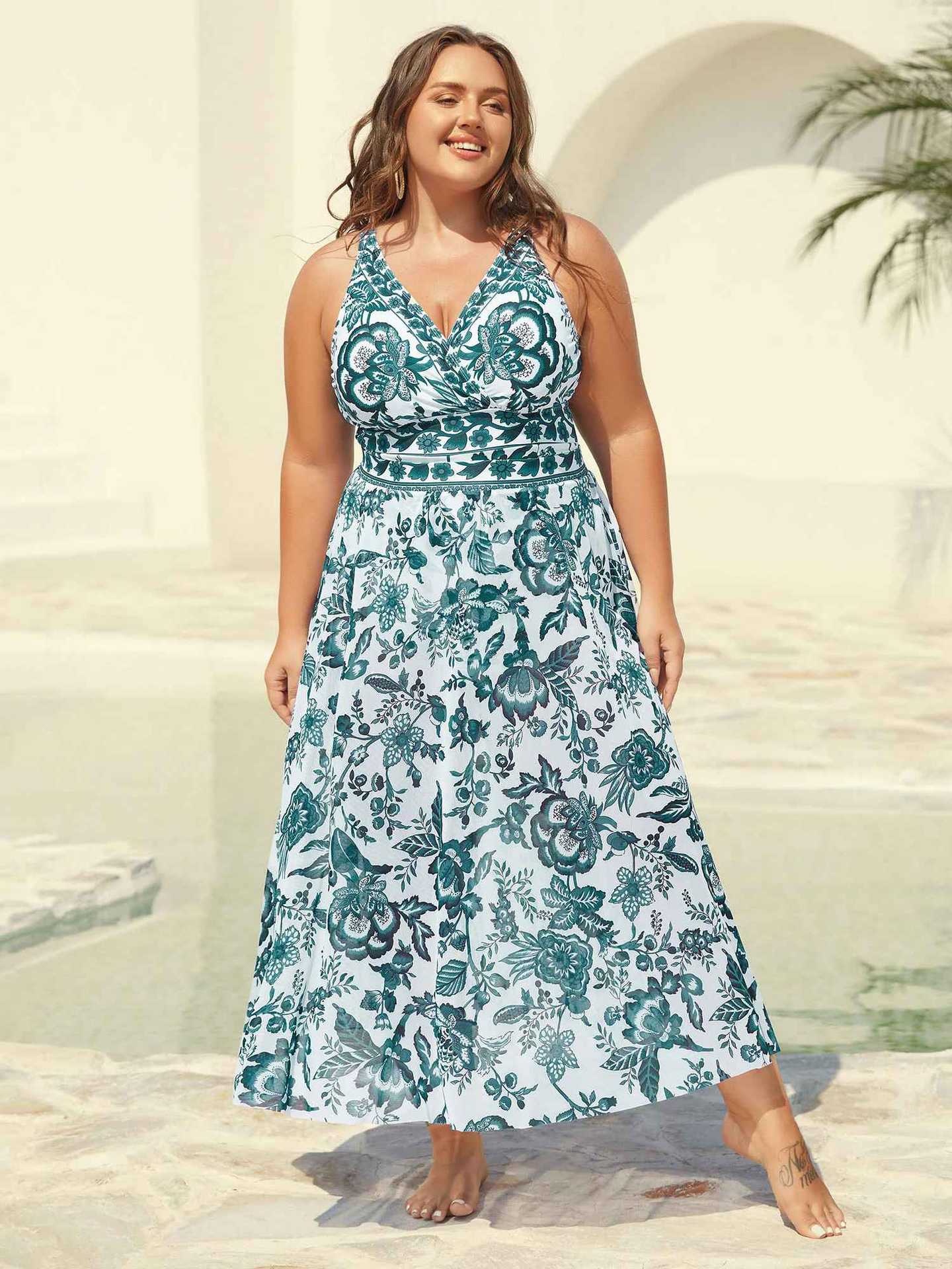 Elmyra – CurveSoft Swimdress.