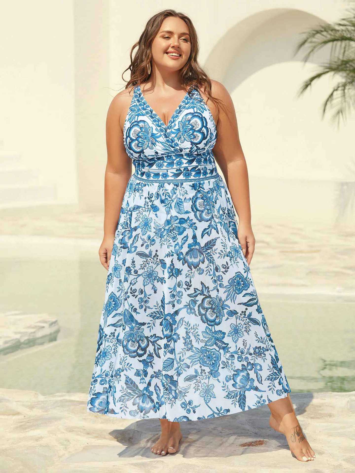 Elmyra – CurveSoft Swimdress.