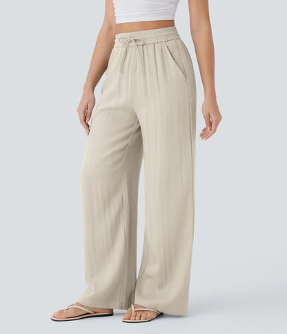 Elara – AirLinen Relaxed Trousers