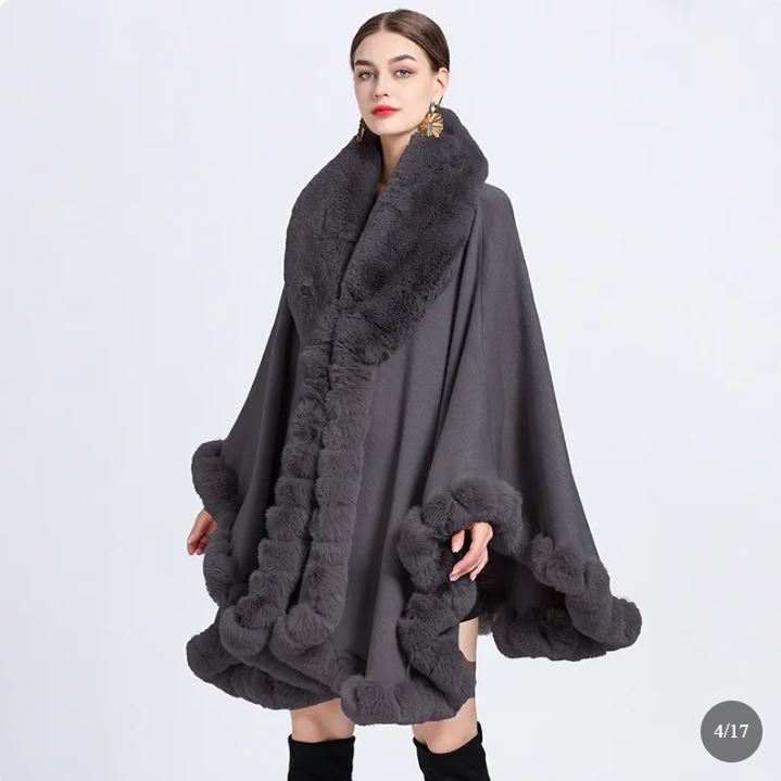 Marceline Luxe Winter Cape