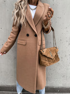 Velmora – Classic Wool Pea Coat