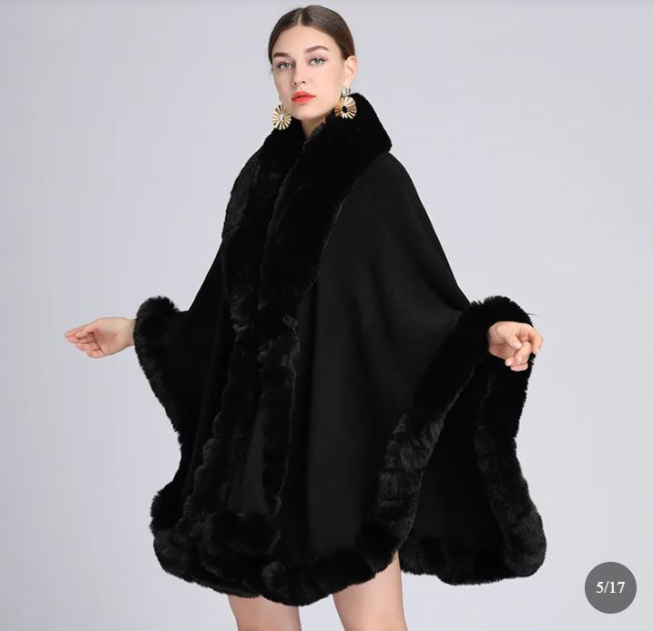 Marceline Luxe Winter Cape
