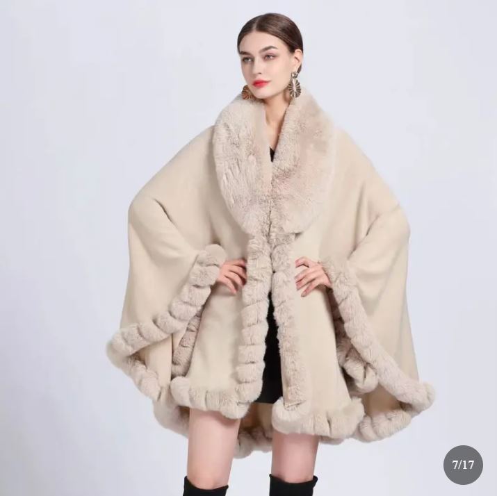 Marceline Luxe Winter Cape