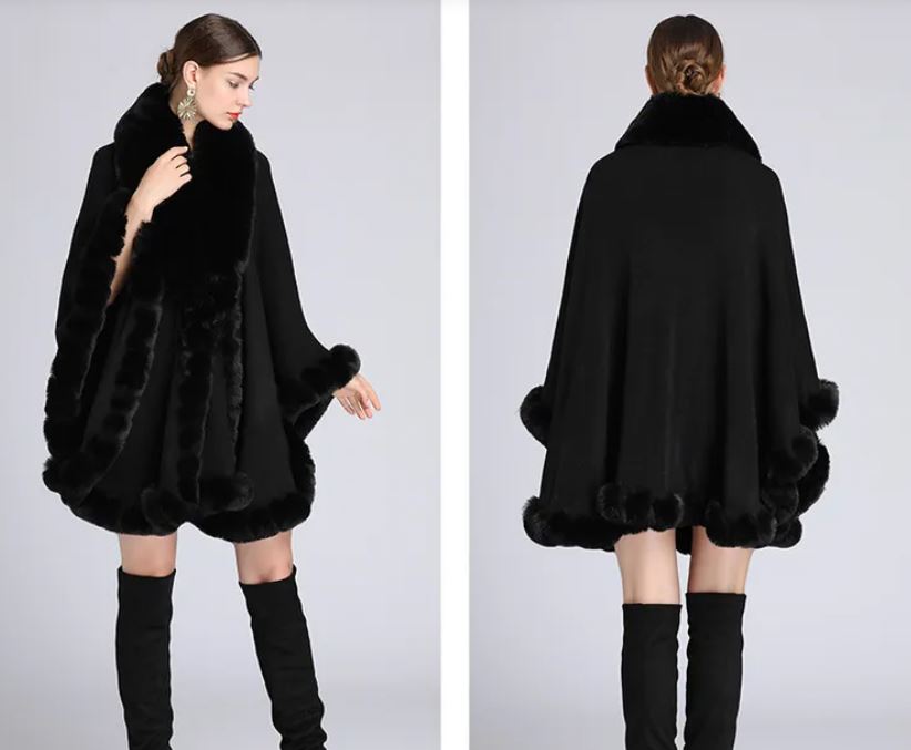 Marceline Luxe Winter Cape