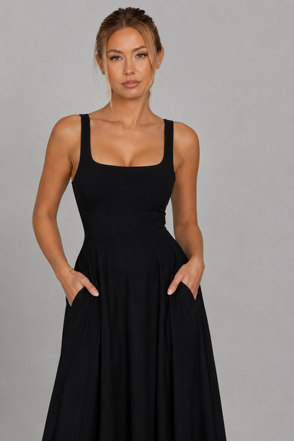 Virella – SoftCurve Maxi Dress