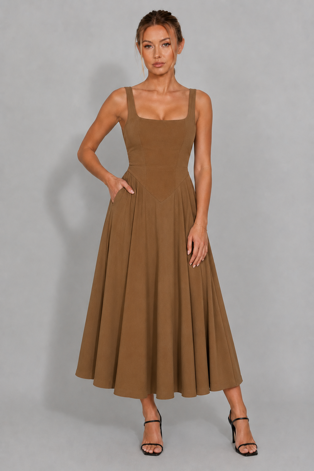 Virella – SoftCurve Maxi Dress