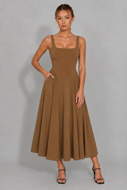 Virella – SoftCurve Maxi Dress