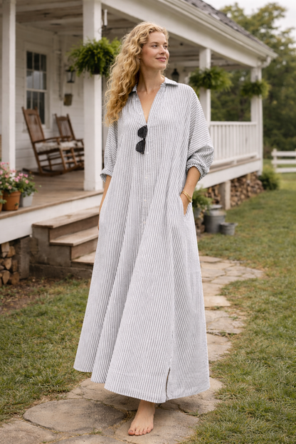 Mireya – SoftBreeze Cotton Dress
