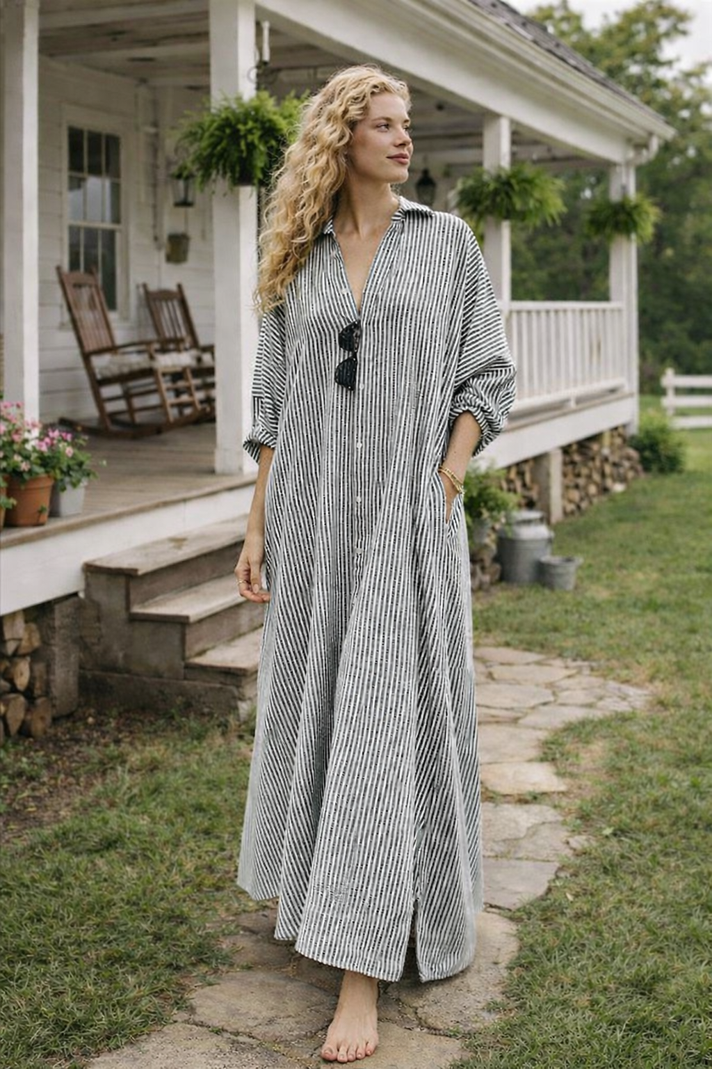 Mireya – SoftBreeze Cotton Dress