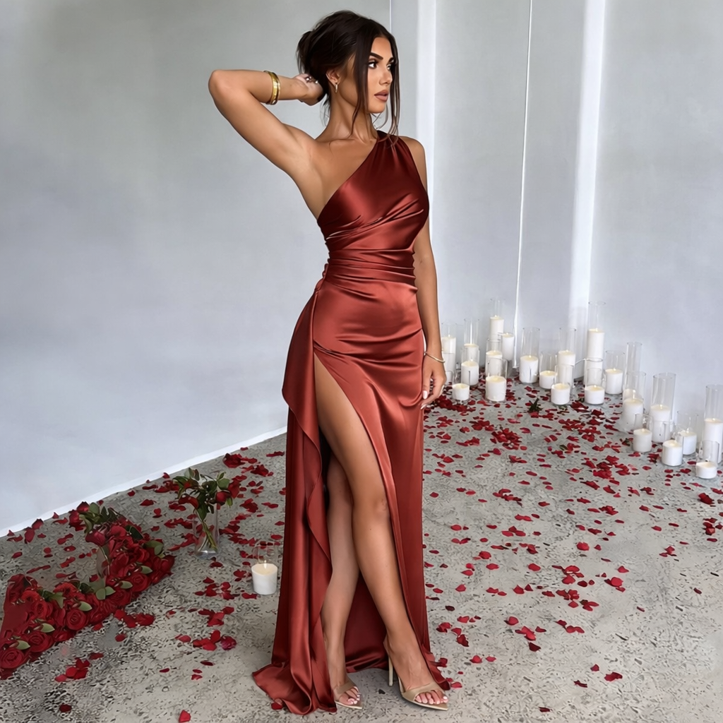 Velora – SatinMuse Evening Dress