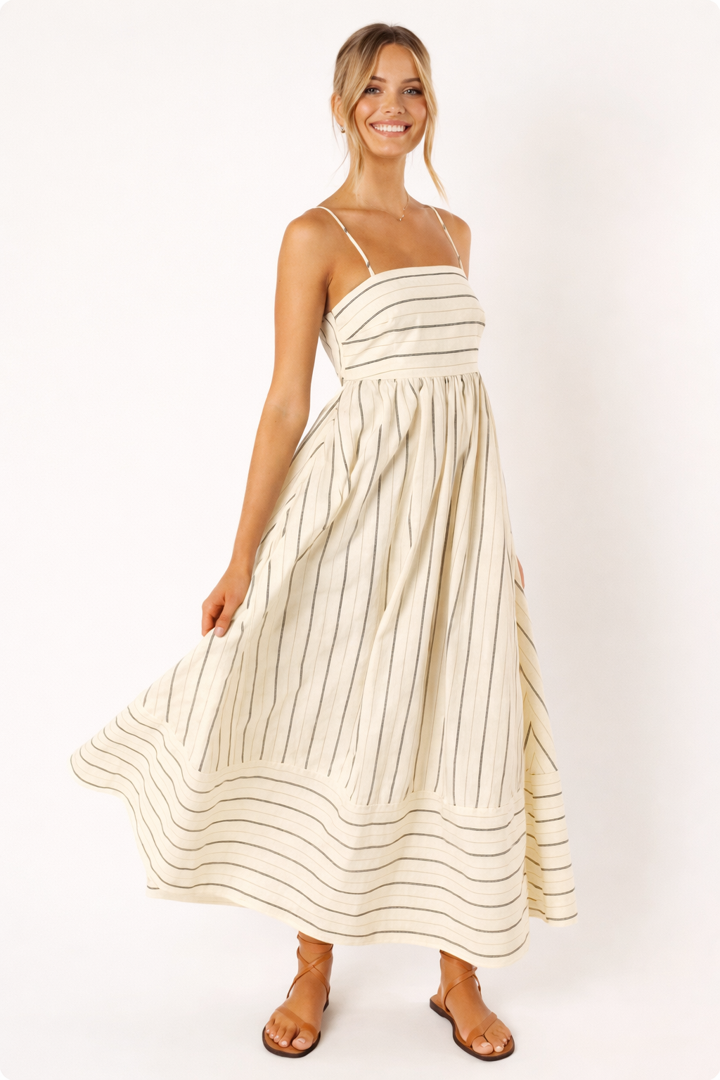 Elowen Airy Cotton Swing Dress