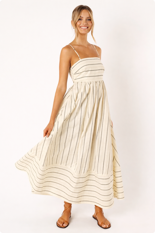 Elowen Airy Cotton Swing Dress