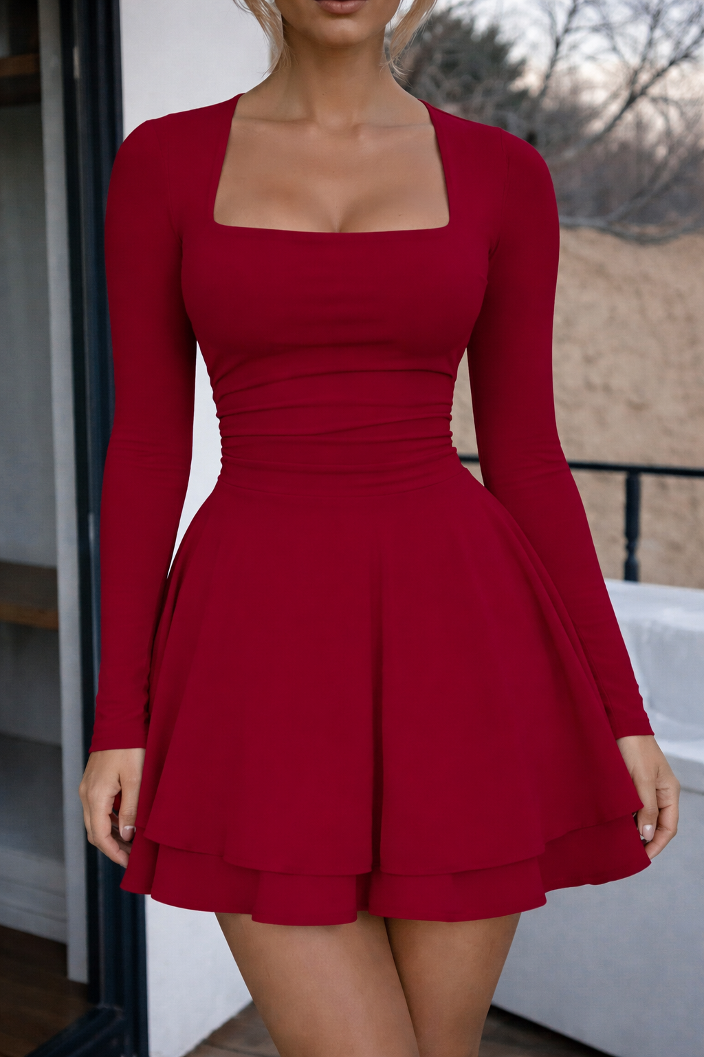 Elaris – ChicRuche Party Dress