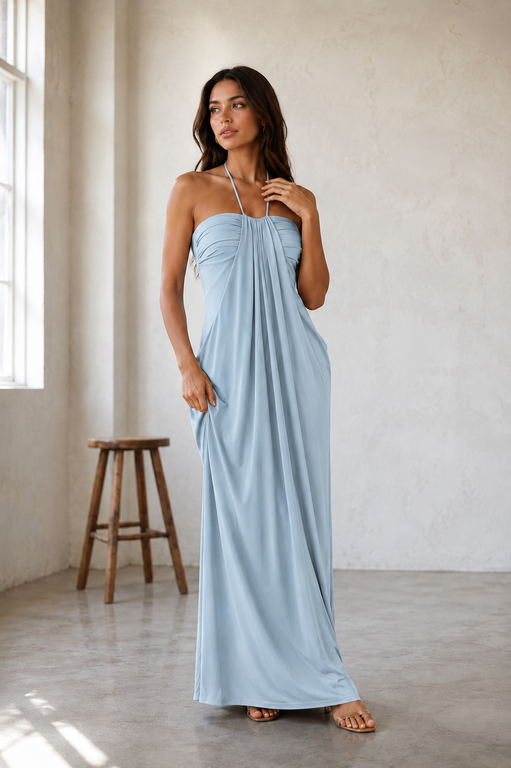 Alessia – SoftDrape Maxi Dress