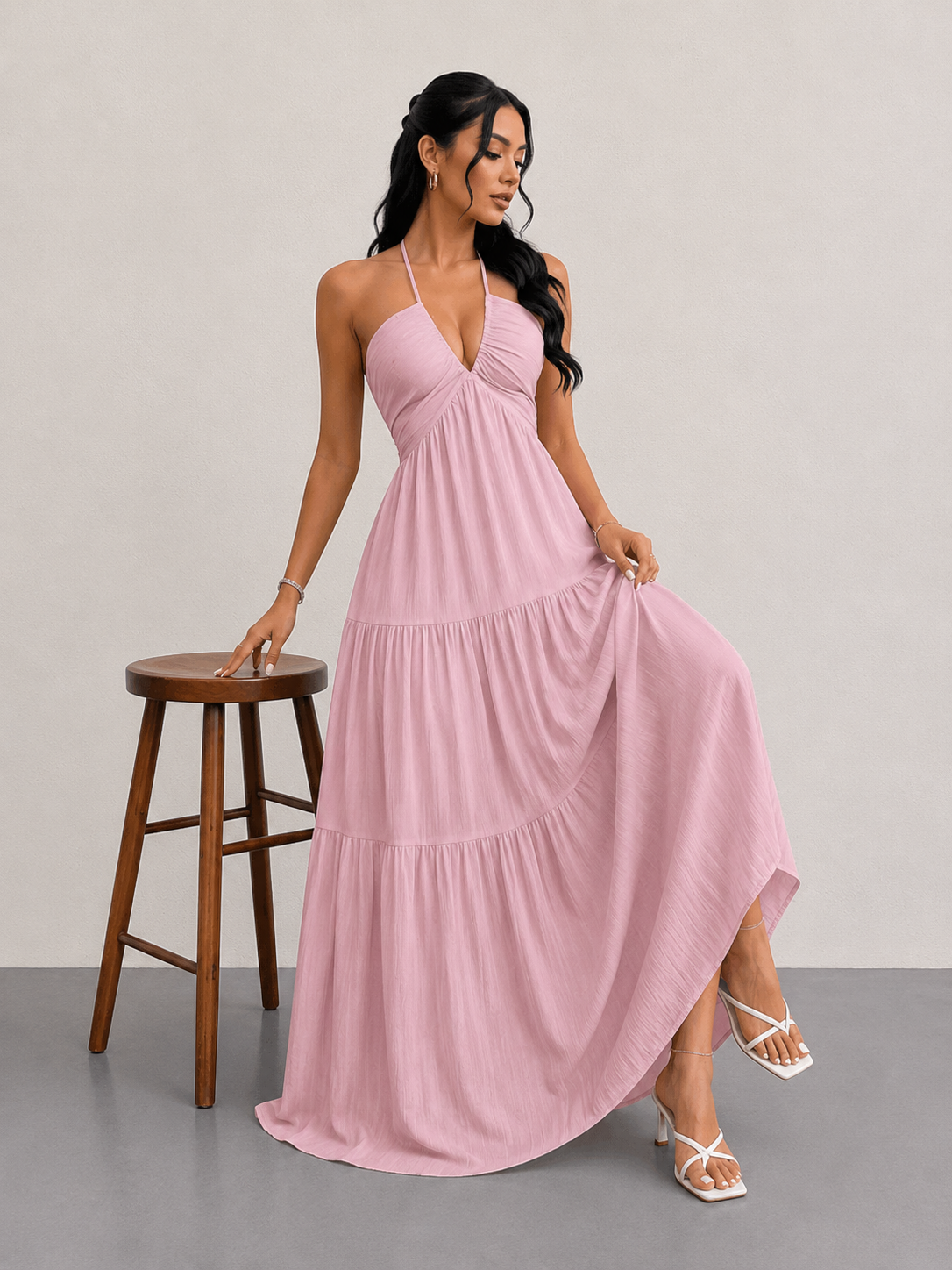 Avlya – SoftSilhouette Summer Dress