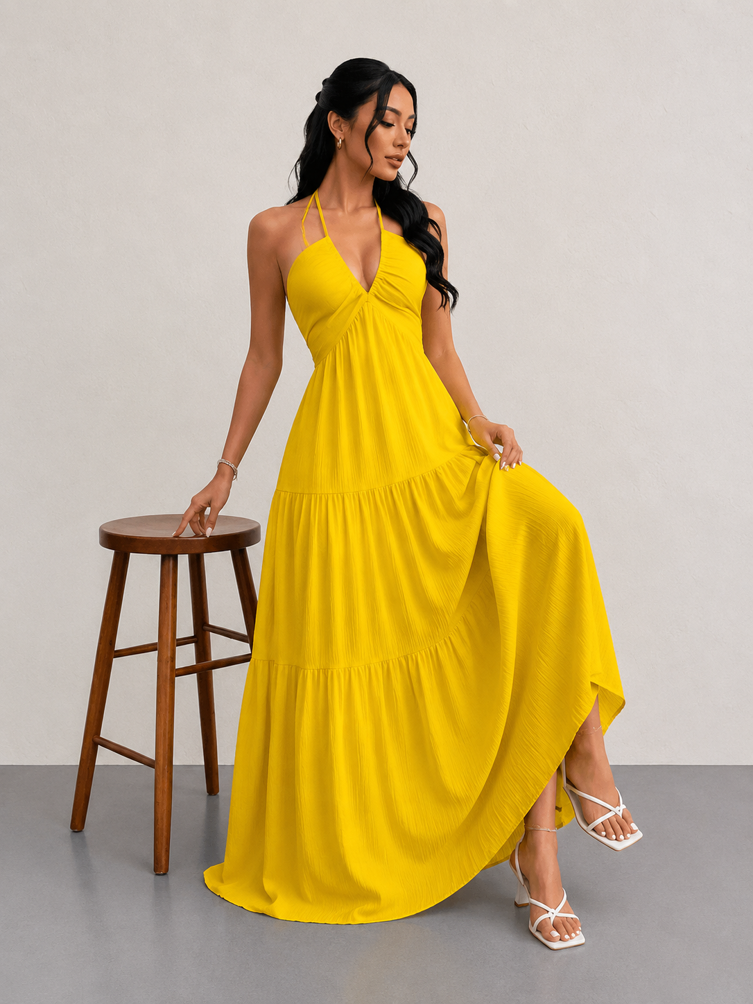 Avlya – SoftSilhouette Summer Dress