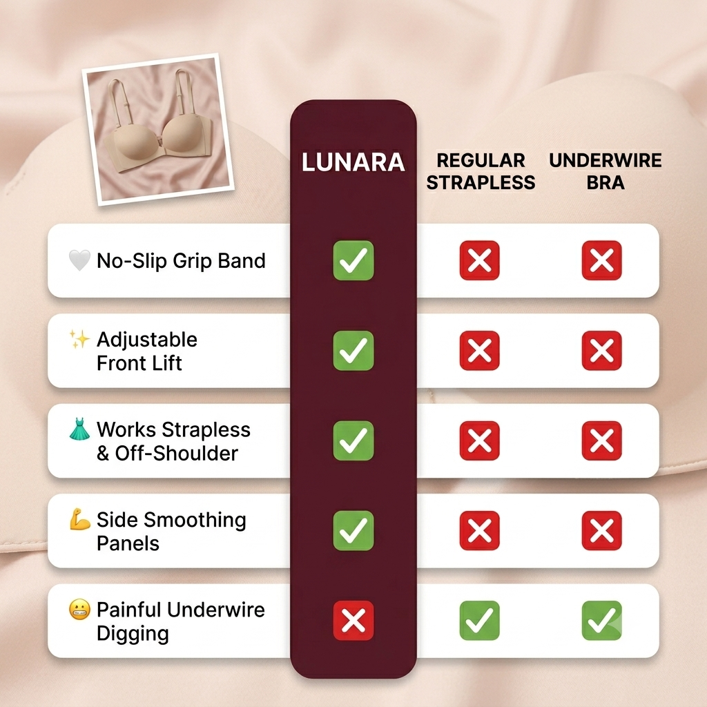 Velura – SeamlessLift Strapless Bra