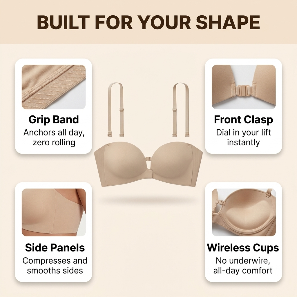 Velura – SeamlessLift Strapless Bra