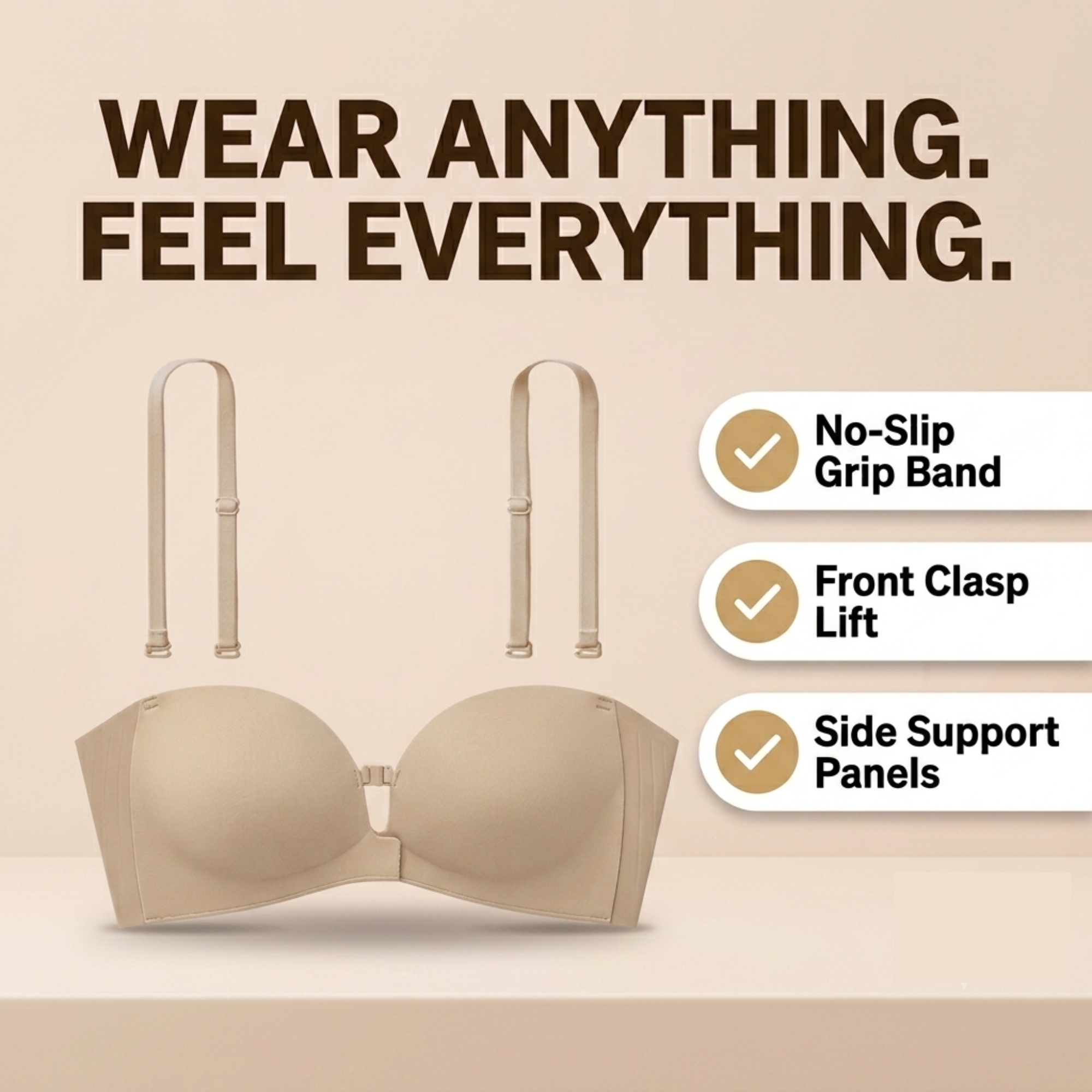 Velura – SeamlessLift Strapless Bra