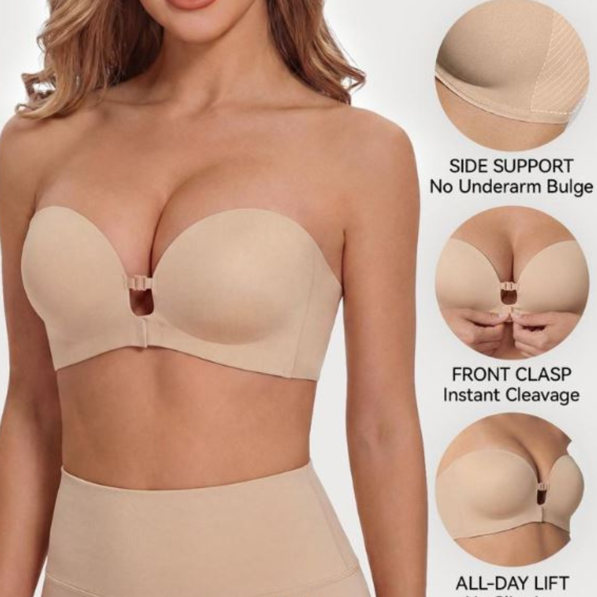 Velura – SeamlessLift Strapless Bra