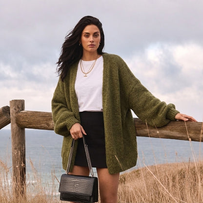 Elara – SoftDrape Knit Cardigan