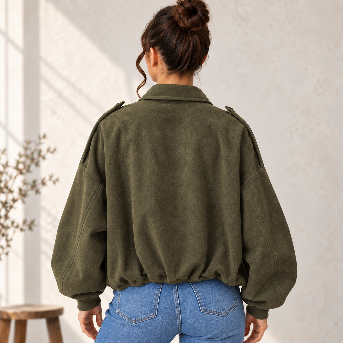 Elara – LuxeLayer Vintage Jacket