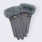 Marceline – Luxe Fur Cuff Gloves