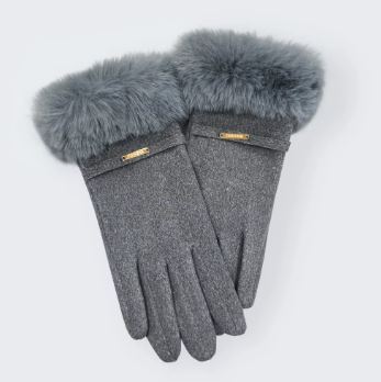 Marceline – Luxe Fur Cuff Gloves