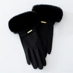 Marceline – Luxe Fur Cuff Gloves