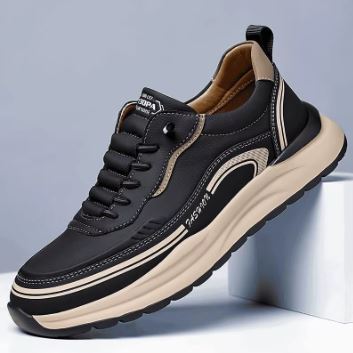 BRIXTON LEATHER TRAINERS