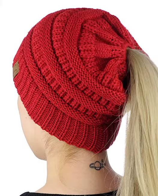 Frosty Tail Winter Beanie