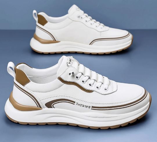 BRIXTON LEATHER TRAINERS