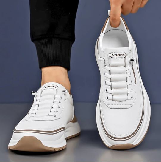 BRIXTON LEATHER TRAINERS