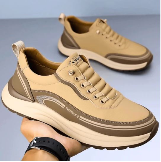 BRIXTON LEATHER TRAINERS