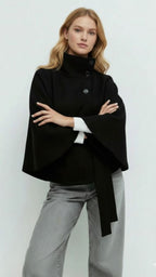 Elowen – Luxe Wool Cape