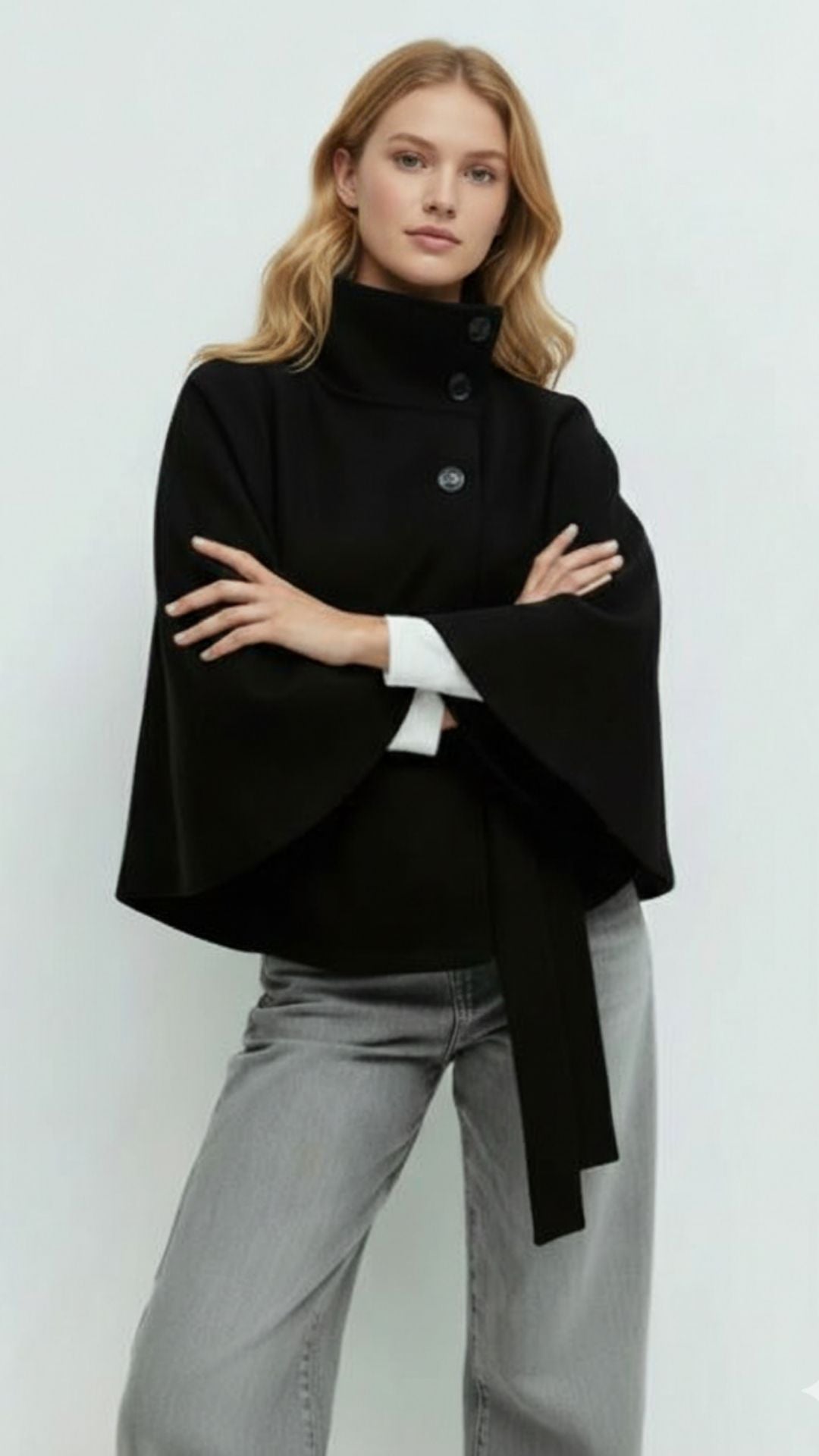 Elowen – Luxe Wool Cape