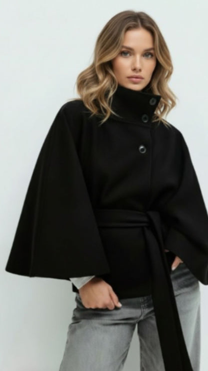 Elowen – Luxe Wool Cape